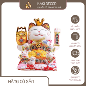 Mèo thần tài phong thủy