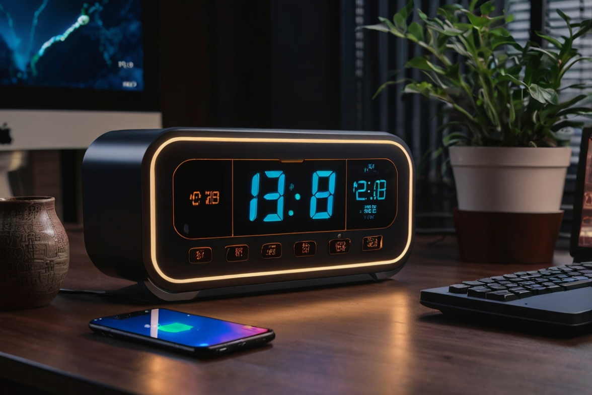 Đồng hồ gaming đa năng - đồng hồ decor gaming