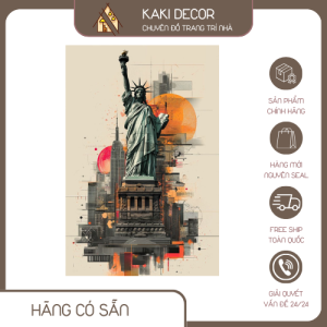 Tranh Treo Tường Canvas Nữ Thần Tự Do