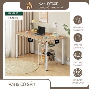 Bàn ghế làm việc decor phòng ngủ 12m2