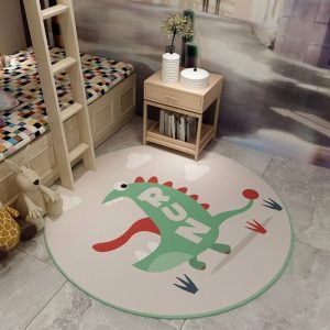 thảm tròn decor hiện đại